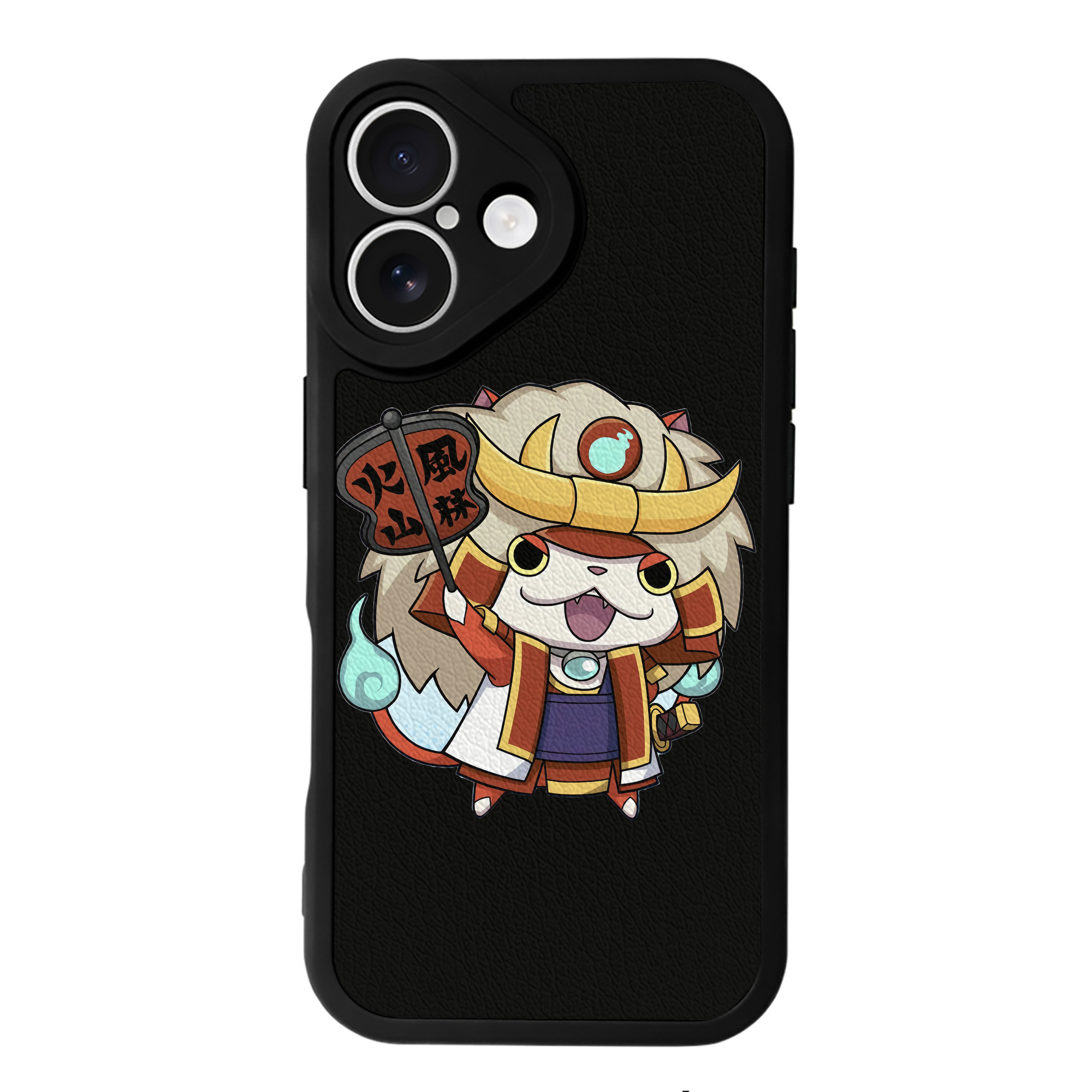 （画像用） 妖怪ウォッチ Yo-kai Watch 【iPhone 16シリーズ対応】シリコンスマホケース（レザー調） 材質：シリコン